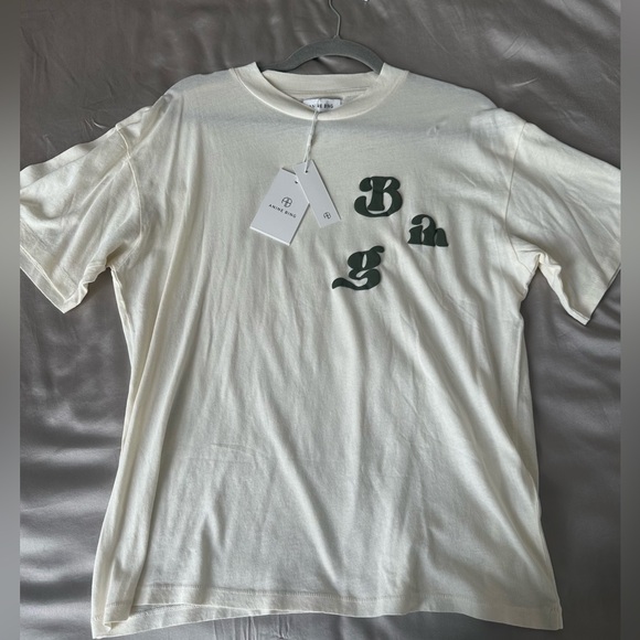 Anine Bing - Ashton Tee Vintage Bing in Washed Buttercream - Picture 3 of 4